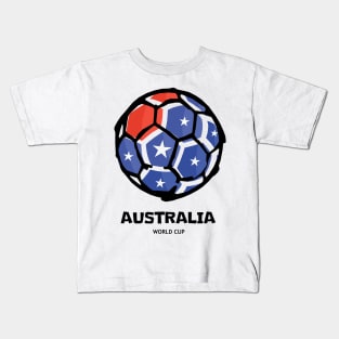 Australia Football Country Flag Kids T-Shirt